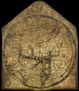 Photograph of the Hereford Mappa Mundi