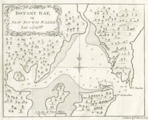 Cook's map of Botany Bay