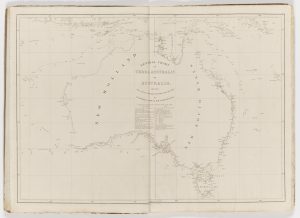 Flinders' map of Australia